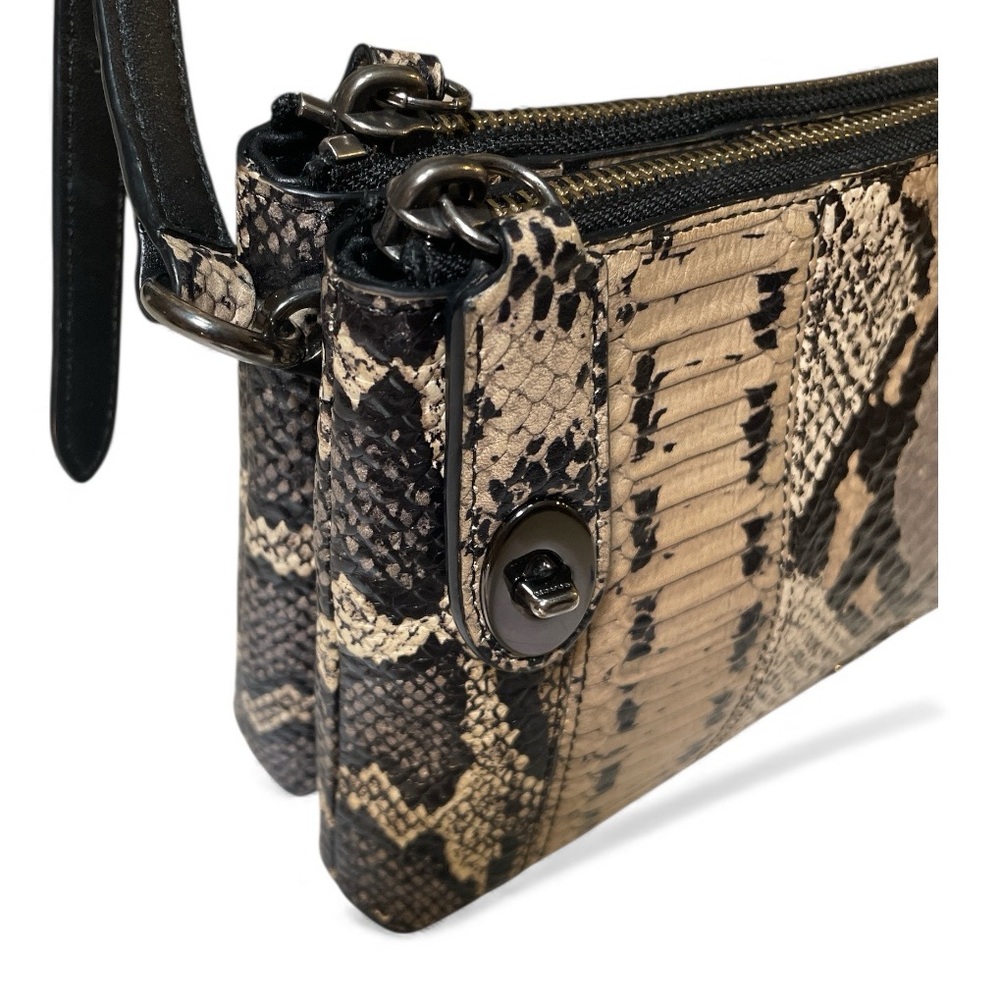 Coach Exotic 🐍 Embossed Leather Crosby Crossbody EUC - Picture 17 of 17